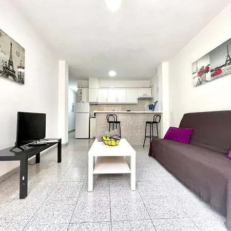 Apartamento Con Balcon, Wifi, A 2 Minutos A Pie De La Playa