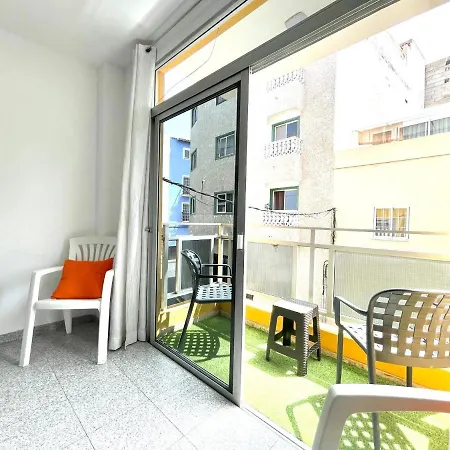 Apartamento Con Balcon, Wifi, A 2 Minutos A Pie De La Playa Lejlighed *
